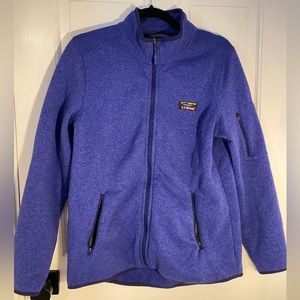Women's L.L.Bean Sweater Fleece Full-Zip Jacket - Indigo L